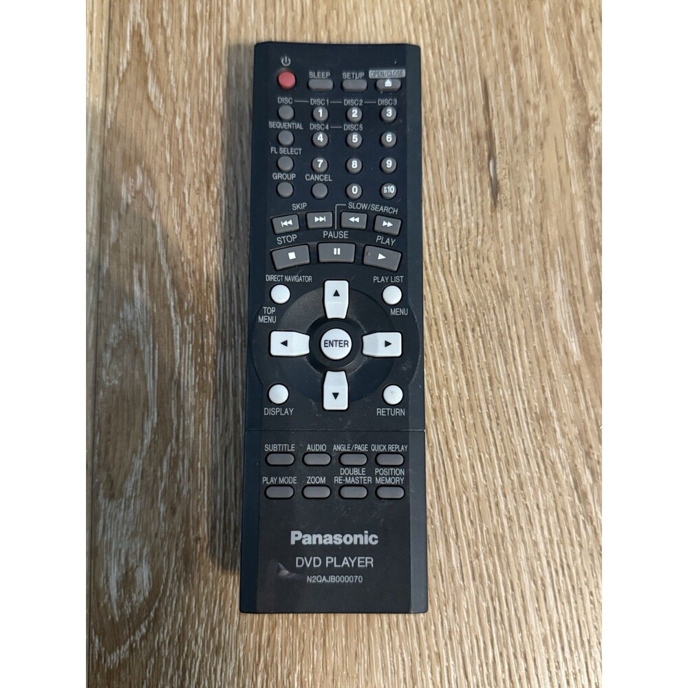 Panasonic DVD Remote Control Genuine OEM Authentic N2QAJB000070